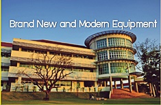 Brand New and Modern Equipment