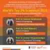 SUT Faculty Ranked Among the World’s Top Scientists World’s Top 2% Scientists 2025 by Stanford University