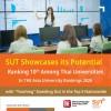 SUT Showcases its Potential, Ranking 10th Among Thai Universities in THE Asia University Rankings 2026, with Teaching Standing Out in the Top 5 Nationwide 