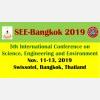 Geomate Society ร่วมกับ มทส. จัดสัมมนาวิชาการนานาชาติ The Fifth International Conference on Science, Engineering & Environment (SEE BKK 2019)